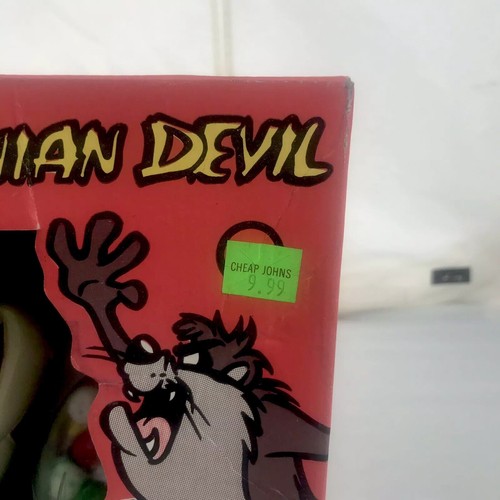 Tim Mee Vintage Tasmanian Devil Gumball Machine Bank Looney Tunes Cheap Johns - Picture 3 of 8