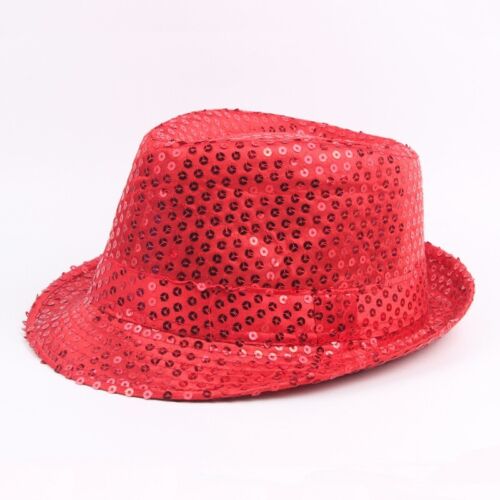 Paillettenhut Clubstyle Disco-Hut Partyhut Trilby Hut Blink Fedora Glitzerhut - Bild 16 von 19