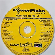 SC3054 POP ROCK SOUND CHOICE KARAOKE LOT WA