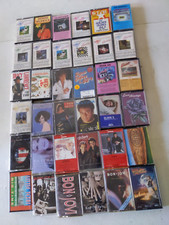 Lot of 36 Cassette Tapes Oldies R B Rock Pop Rare Some Sealed 60's, 70's 80's