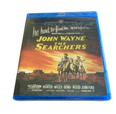 The Searchers Blu-ray John Wayne Jeffrey Hunter Ward Bond Bera Miles John Ford