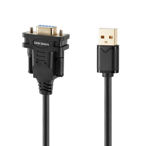 USB auf RS232 Adapter mit FTDI Chipsatz 6,6ft USB 2.0 Stecker auf RS232 Fem... - Bild 7 von 8