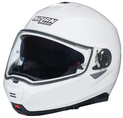 CAN AM NOLAN N100-5 MODULAR HELMET XL ANTI FOG UV SHIELD WHITE 4485711201