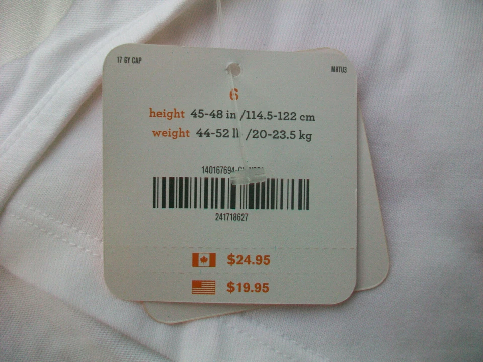 Gymboree Tank Top Lookin Sharp Sz 5 6 White Sequin Cactus Accent Applique Hi Low - Image 4 of 4