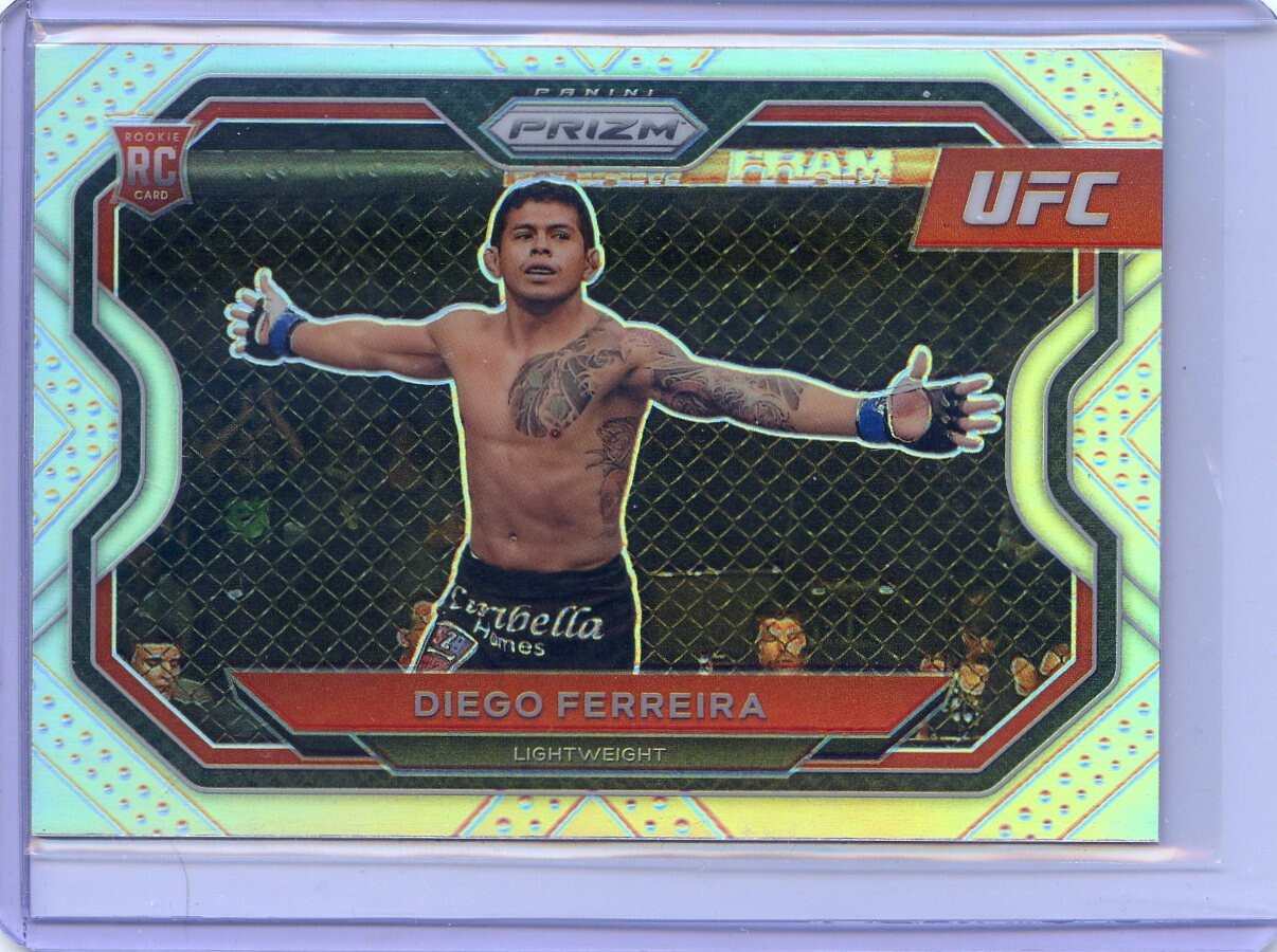 2021 Panini Prizm UFC MMA Silver  NO. 164 Diego Ferreira