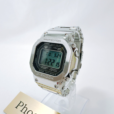 Casio G-SHOCK GMW-B5000D-1JF Radio Solar Watch Silver 889232187662