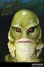 Sideshow Creature Black Lagoon 1/1 Head Statue Figure Resin Model Collectible