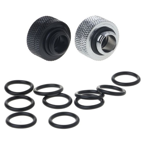 10 PCS Black 1/4 Rubber Ring Silicon PTFE Flat Gasket Sealing Ring O-Ring Seal - Afbeelding 5 van 7