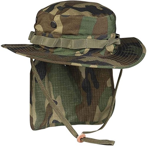 British Woodland Camo Rip Stop Boonie 