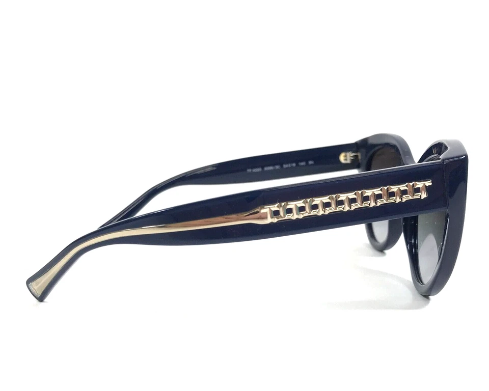 Tiffany & Co. Gafas de sol TF4220 8396/3C sólido azul oscuro ojo de gato con degradado gris Foto 4 de 4