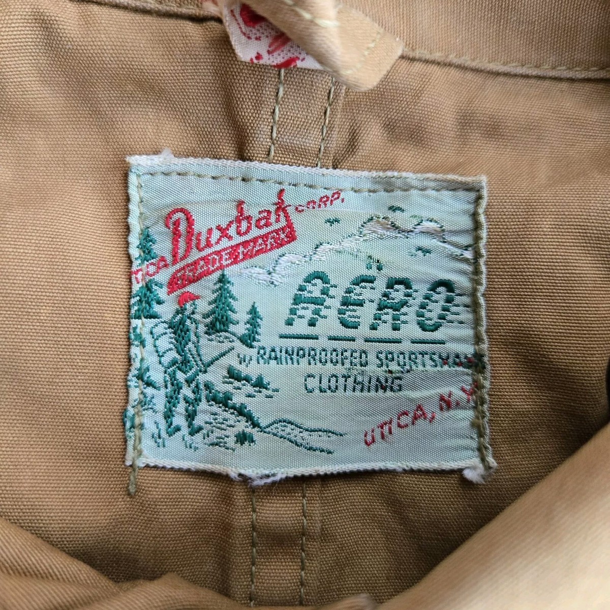 40s 50s Duxbak Utica レーヨンコットン　トラウザー 40s 50s Duxbak Utica レーヨンコットン トラウザー