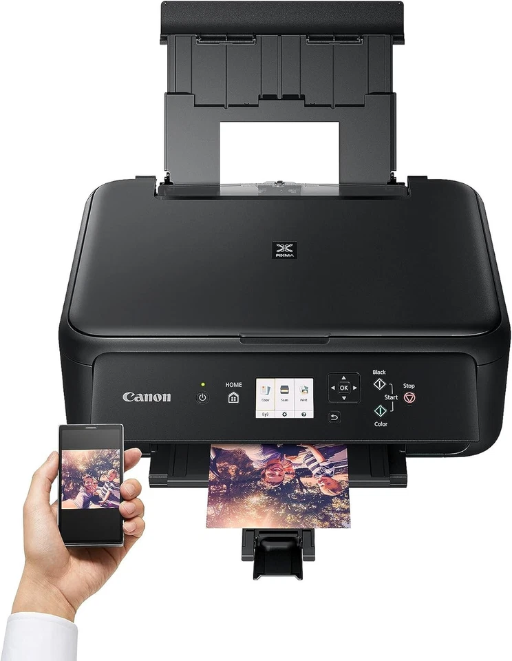 Canon PIXMA TS3350 Stampante Multifunzione a Colori a Getto d'Inchiostro - Nero - Immagine 2 di 4