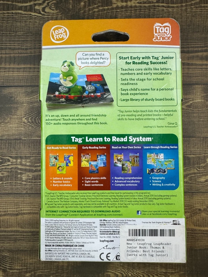 LeapFrog LeapReader Junior: Thomas & Friends Best Friends Interactive Book - Image 2 of 2