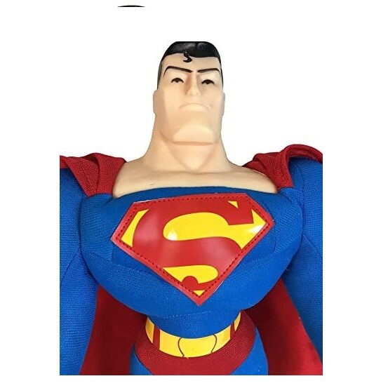 DC Superman Plush Doll Stuffed Figure Kids Gift Toy Original Licensed