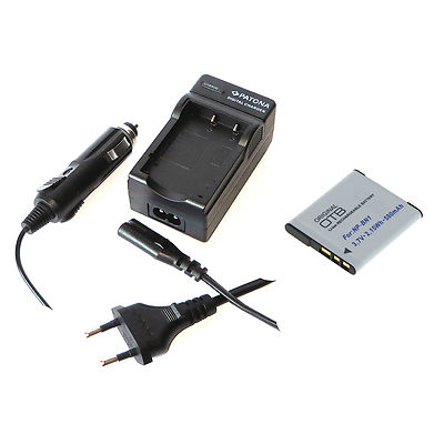 Akku und Ladegerät für Sony Cyber-shot DSC-W310 DSC-W810 DSC-W830 NP-BN1 NP-BN