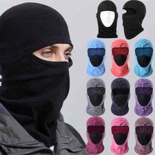 Winter Warmer Face Mask Windproof Fleece Thermal Balaclava Breathable Face Cover