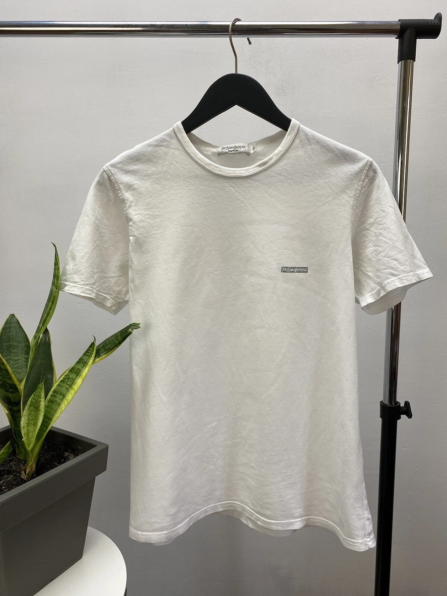 Yves Saint Laurent Small Logo T shirt eBay