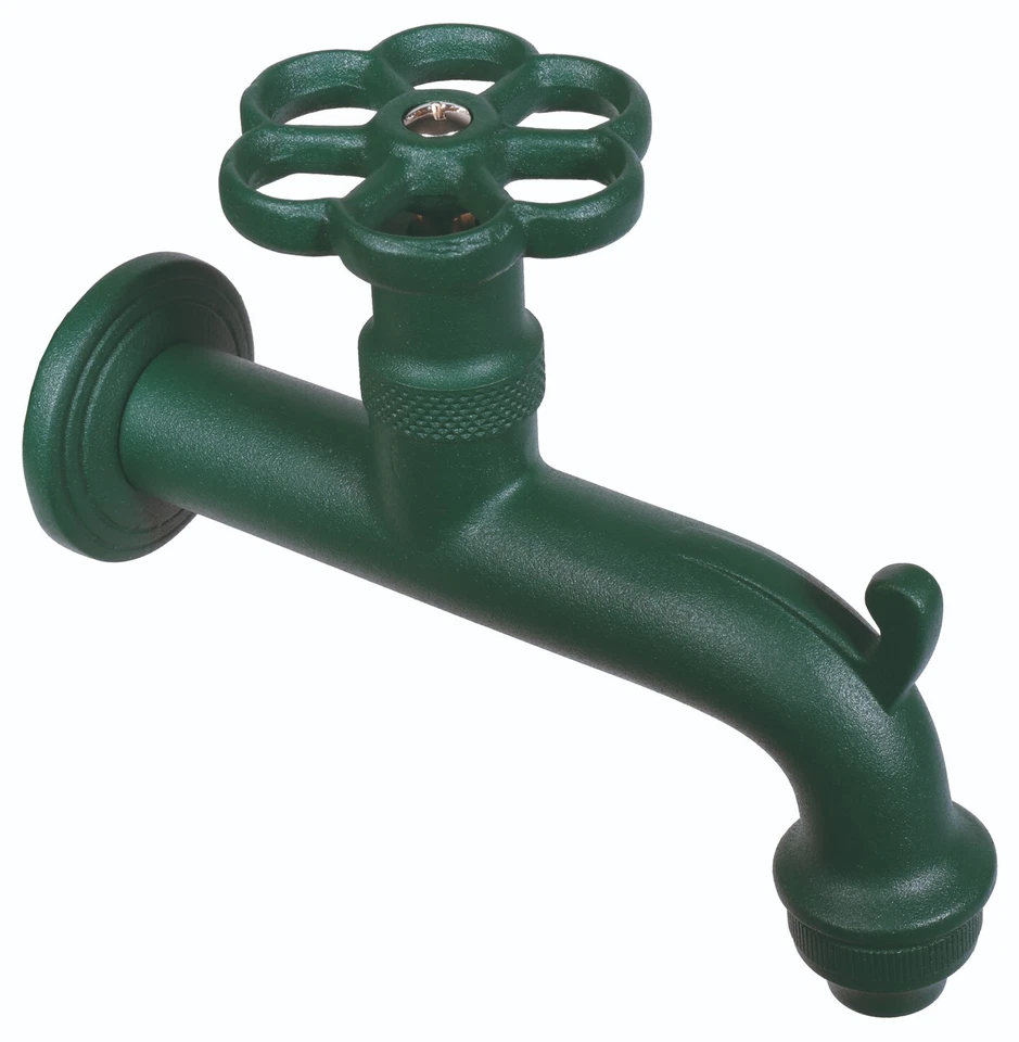 Rubinetto in Ottone da Esterno per Giardino Belfer RUB022 attacco 1/2 16cm - Immagine 2 di 4