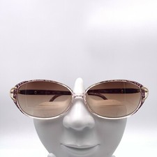 Vintage Silhouette SPX M1964 Purple Translucent Oval Sunglasses FRAMES ONLY