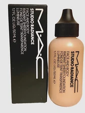 MAC Studio Radiance Face & Body Radiant Sheer Foundation W 2 NIB