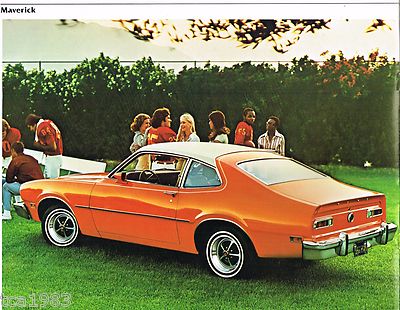 1977 Ford Maverick Brochure Catalog with Specifications | 2 Door 4