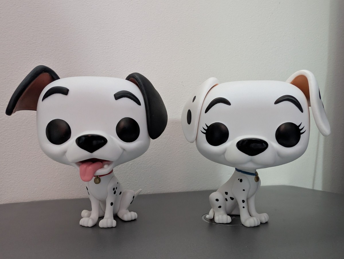 Funko Pop! 101 Dalmatians Pongo & Perdita 2-Pack Vinyl Figures