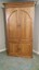 brown oak entertainment center - used but still in great condition