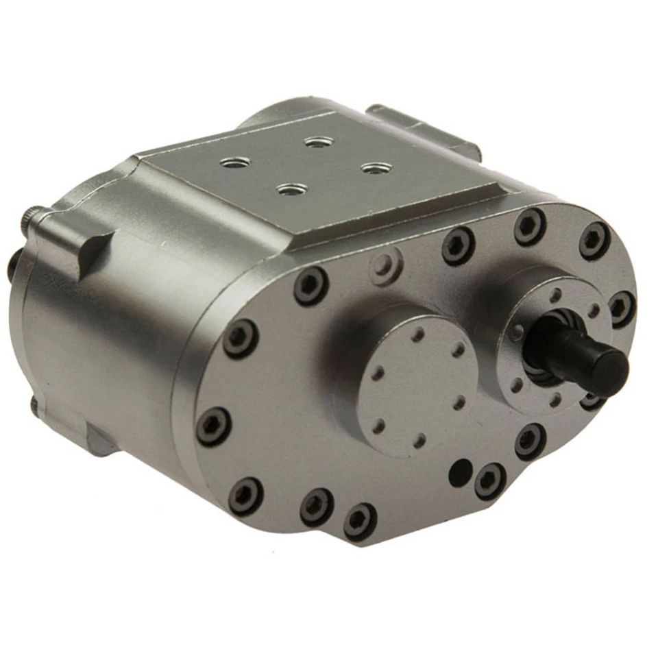 Metal 2 Speed Verteilergetriebe Transfer Case Gearbox Für D90 1/10 RC Crawler - Bild 3 von 4
