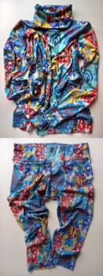 BURTON MIDWEIGHT LONG NECK + CAPRI PANT KASBAH GR. M NEU FIRST TWO LAYER SET