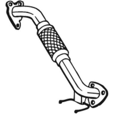 BOSAL Abgasrohr für VW Sharan 7M8 7M9 7M6 7M Ford Galaxy WGR 7V8 7V9 753-327