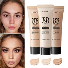 BB Cream Face Coverage Skin-Nourishing Liquid Foundation Concealer Oil Control