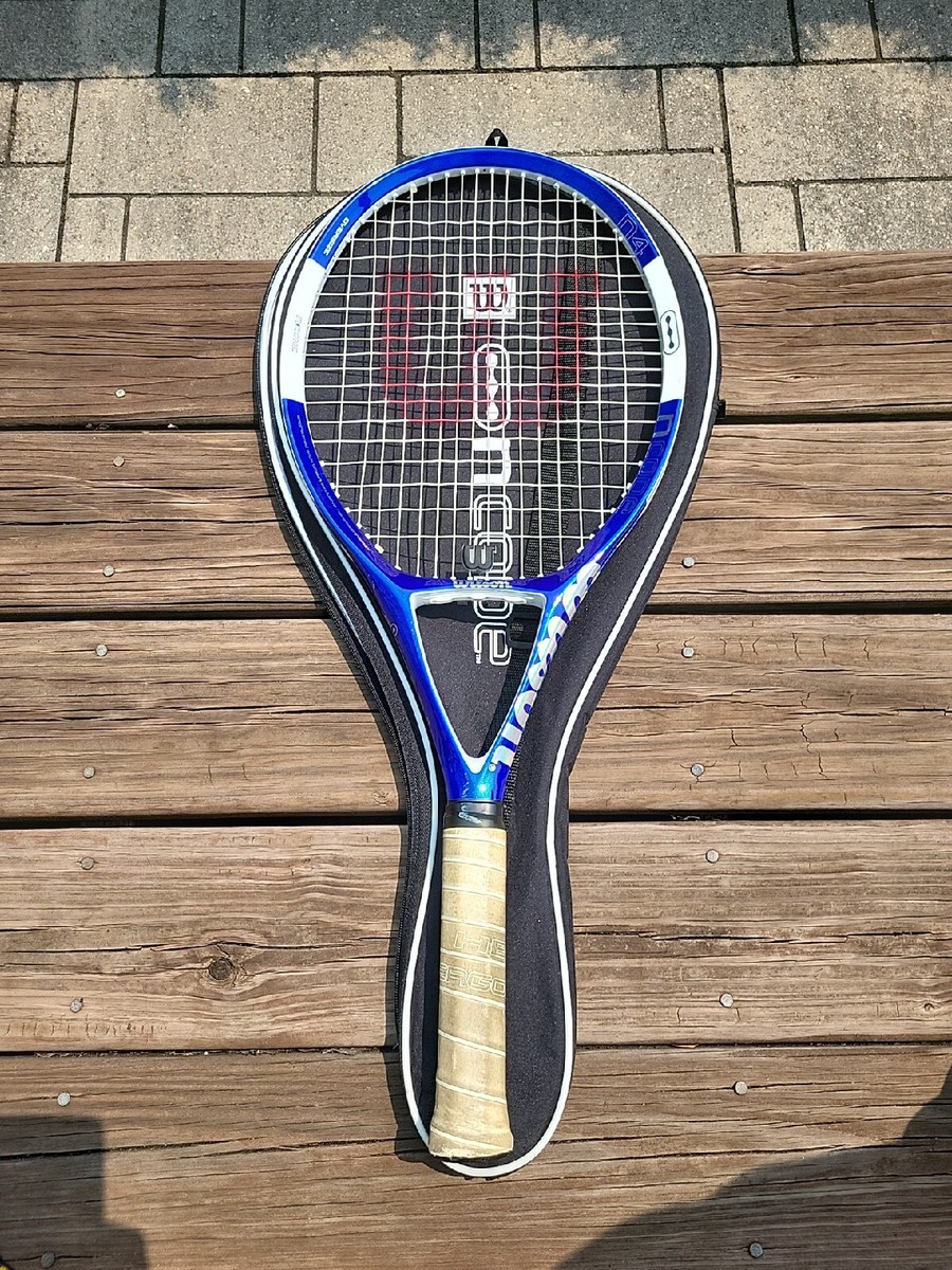 Wilson Ncode N4 4 1/2 HS4 Tennis Racquet With Bag | eBay