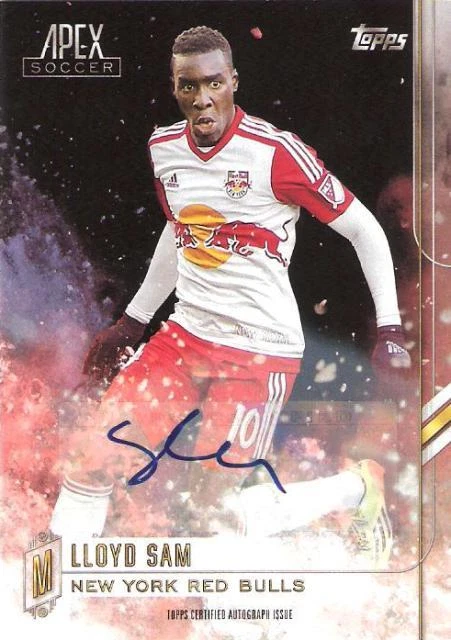2015 Topps Major League Soccer Apex Certified Autograph Card Authentic Signature - Image 3 of 4