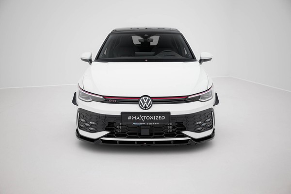 Front Ansatz V.2 FüR Vw Golf 8 Gti / Gte / R-Line Mk8 Facelift Spoiler Lippe-image