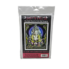 Luminescent Buddha Tapestry Wall Hanging