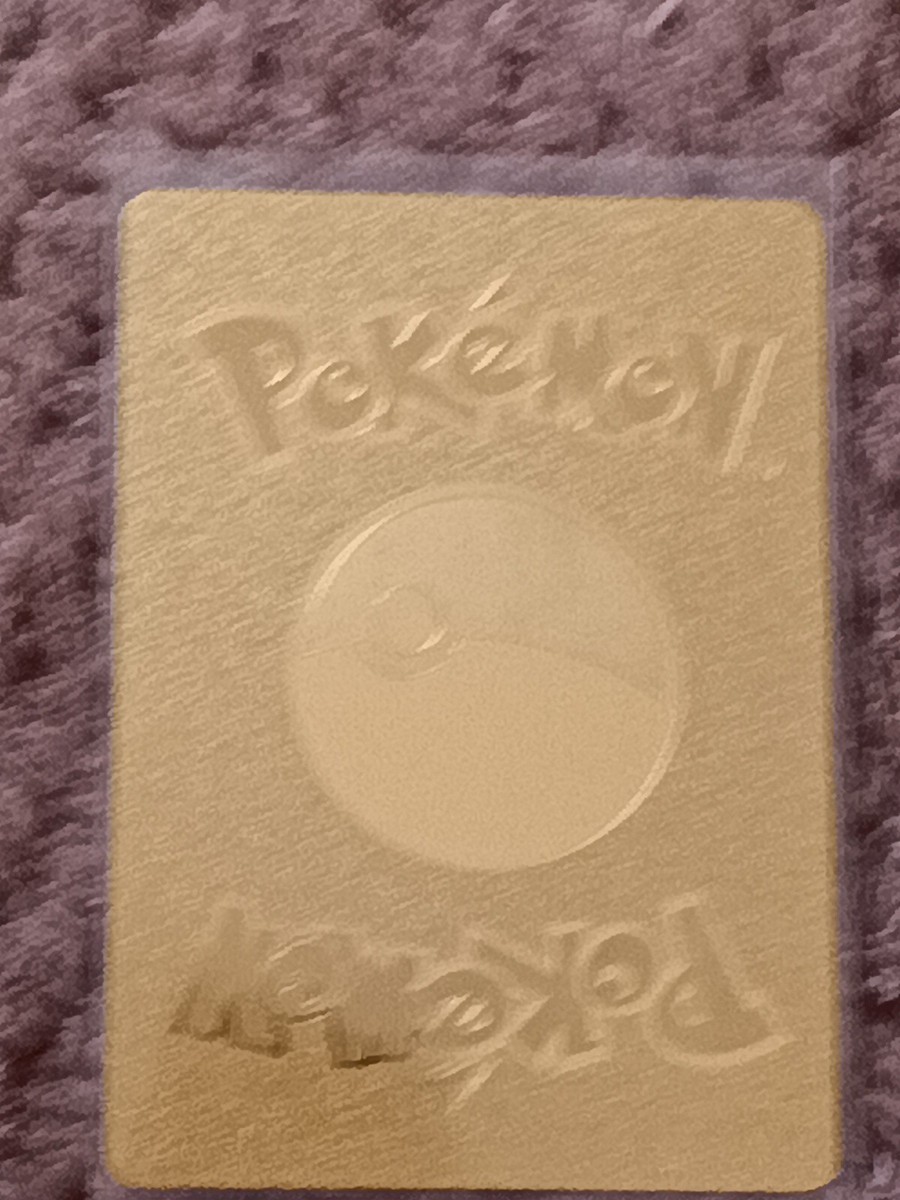Pikachu Mega Lucario Cosplay Gold Foil Card Pokemon with Top
