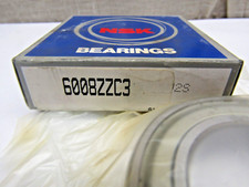NSK Japan 6008-ZZ C3 40mm X 68mm X 15mm Metal Shielded Bearing