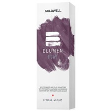 Goldwell Elumen Play Semi Permanent Hair Color 4 oz - Metallic Purple