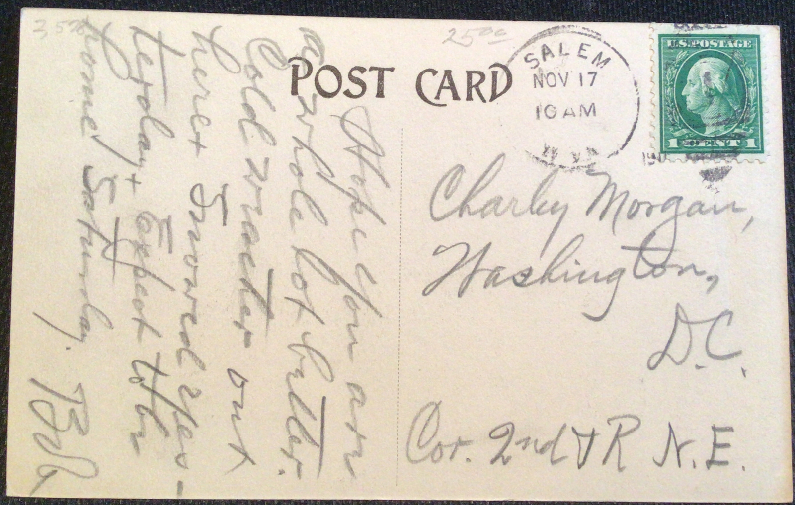 Salem West Virginia Salem College Vintage 1906 Postcard eBay