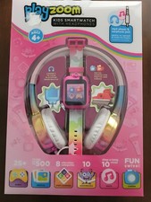 Playzoom Kids Smart Watch W/ Headphones STEM LEARNING NEW SEALED