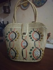 Borsa di paglia Stile Siciliano
