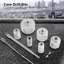 Ejoyous Round Handle Hole Saw Cutter Set, 10PCS 35mm 40mm 50mm 65mm 80mm 110mm T