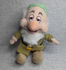 Disney Sleepy Snow White Plush Stuffed Toy Factory Sitting 10  