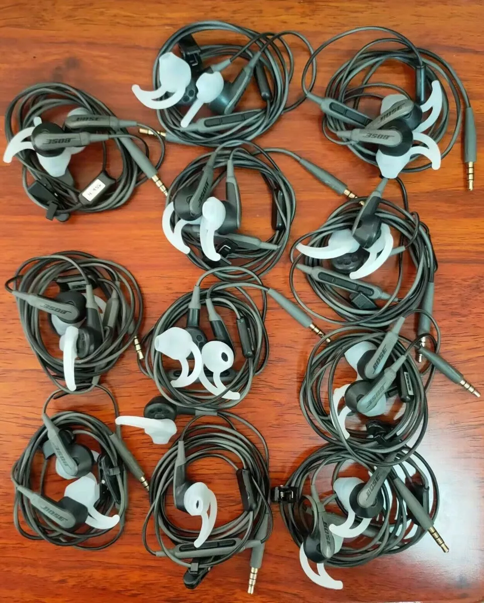 Original Bose Soundsport for iOS Android In Ear Headphones 3.5mm Wired charcoal