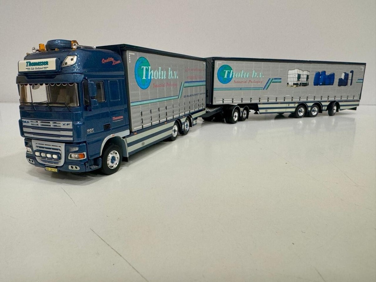 Tekno truck models, DAF XF 105 SSC LZV COMBI , THOLU THOMASSEN | eBay