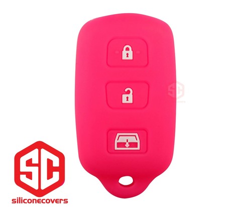 1x New KeyFob Remote Fobik Silicone Cover Fit / For Select Toyota Vehicles