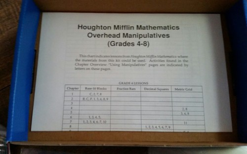 Kit 4-8 manipolazioni aeree matematica Houghton/Mifflin vintage - Foto 6 di 6