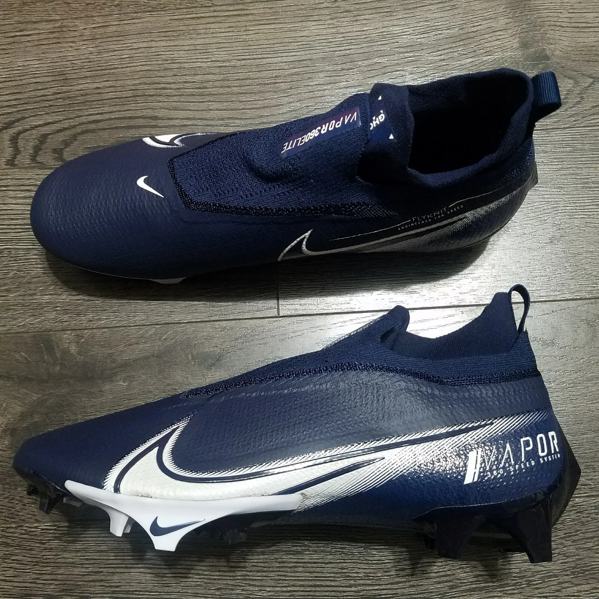Nike Vapor Edge Elite 360 Flyknit CV6282-401 Midnight Navy Men\'s Size‎ 13.5 Nike Vapor Edge Pro 360 2 Midnight Navy Black Men main image 4
