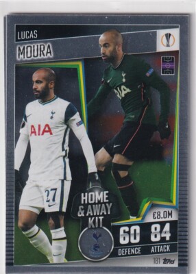 Topps Match Attax 101 20/21 Home & Away Kit Nr. 181 Lucas Moura
