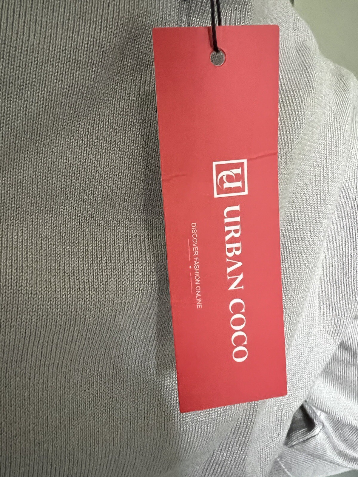 Urban Coco Bolero Cardigan, Light Grey, Medium image 5